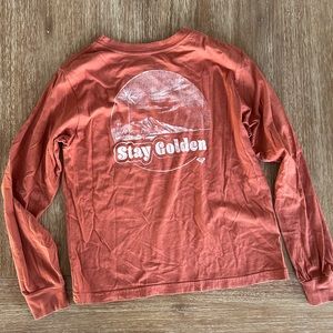 Roxy Women’s Long Sleeve Crewneck Cotton T-Shirt